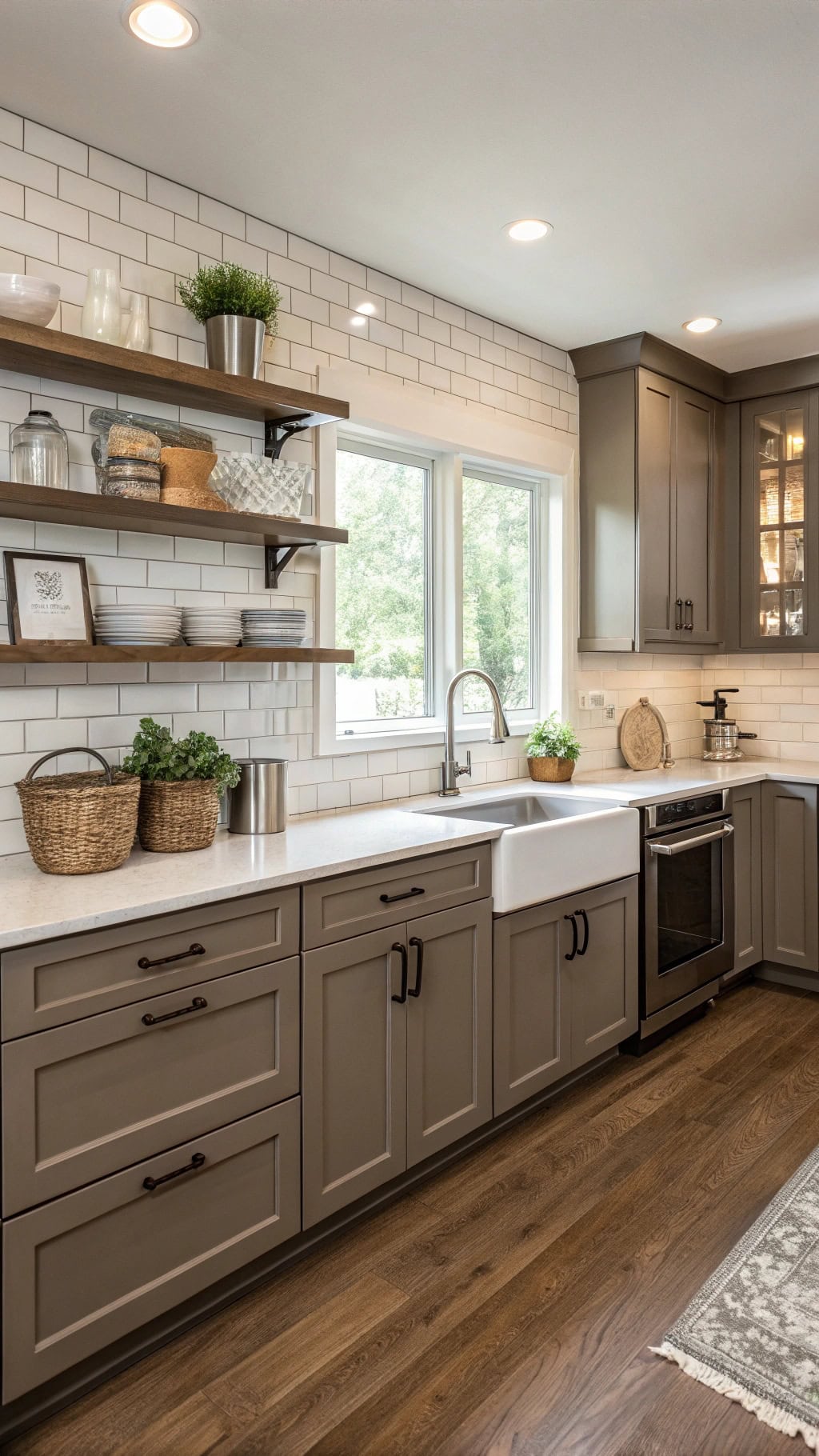 transitional shaker style elegance