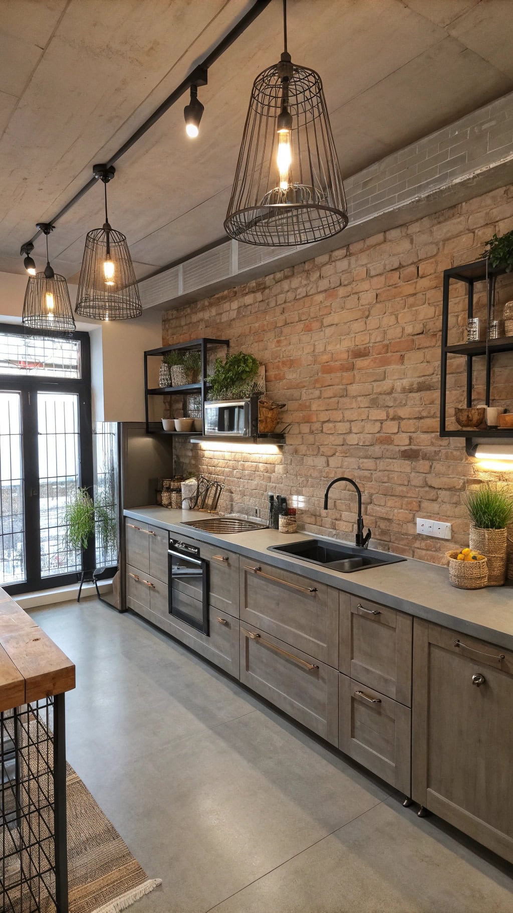 urban industrial chic aesthetic