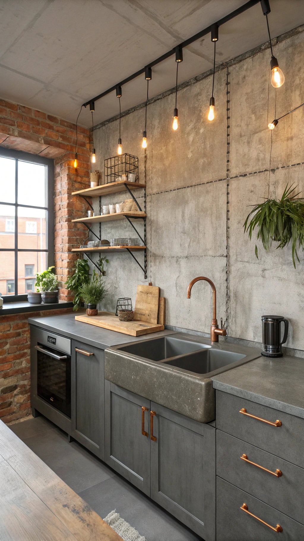 urban industrial chic design