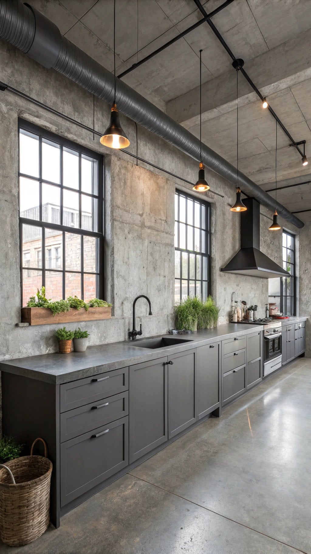 urban industrial chic design