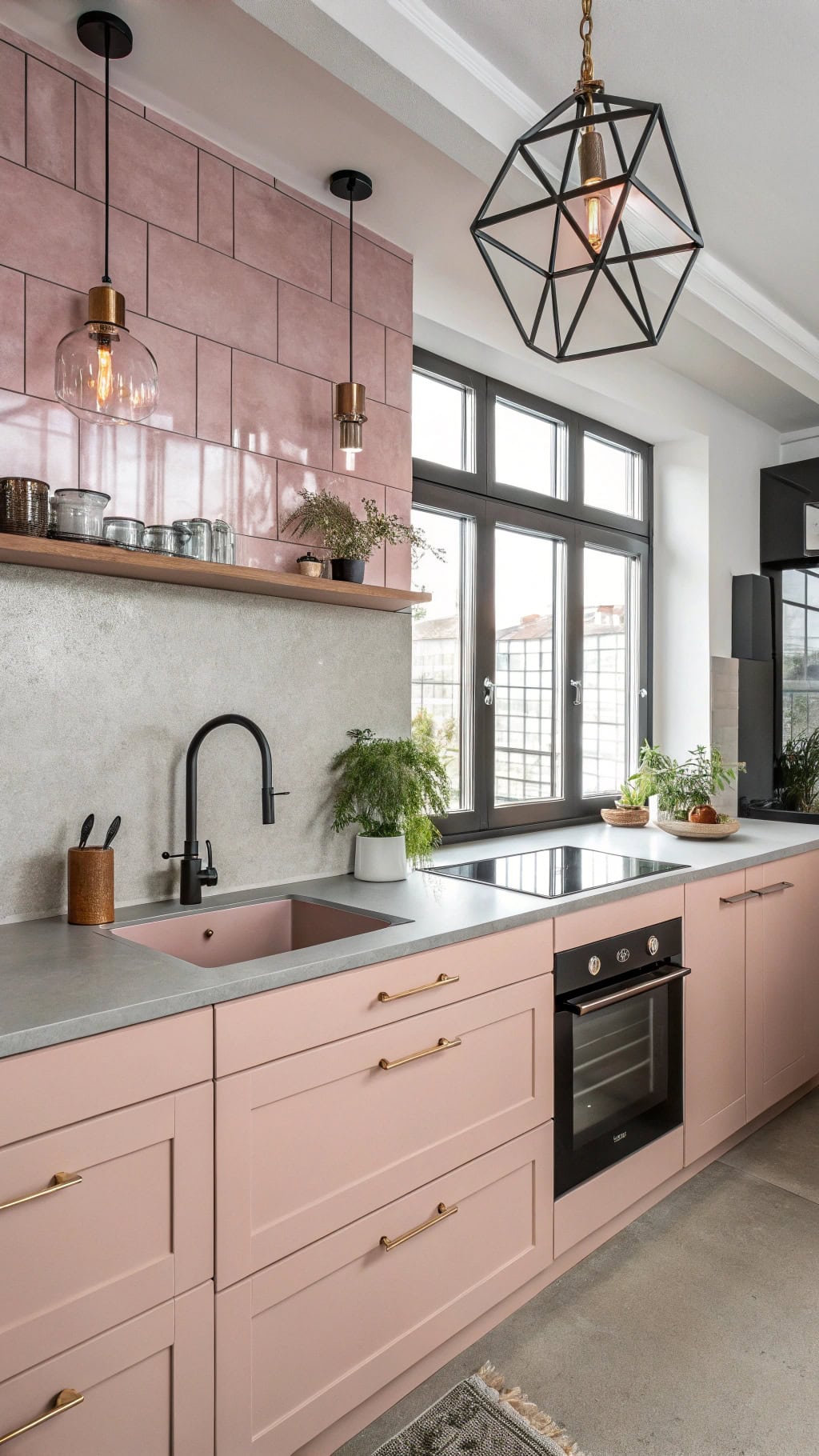 urban sophistication meets pink