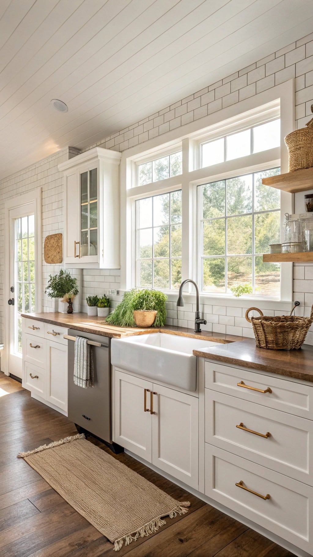 versatile brushed gold hardware