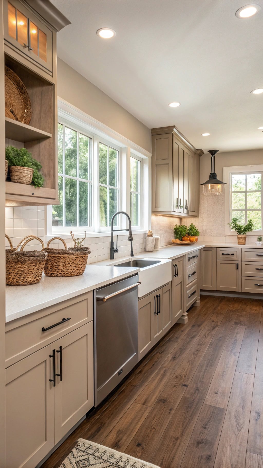 versatile taupe flooring options