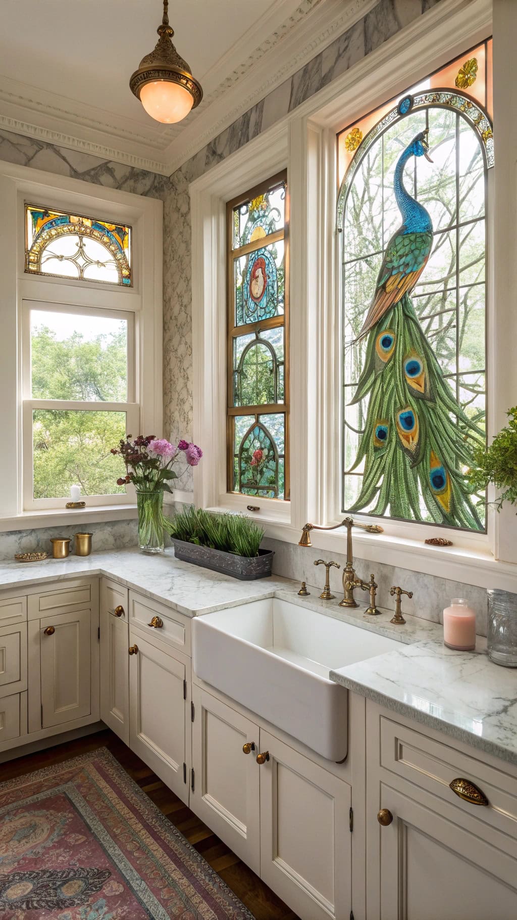 victorian stained glass elegance