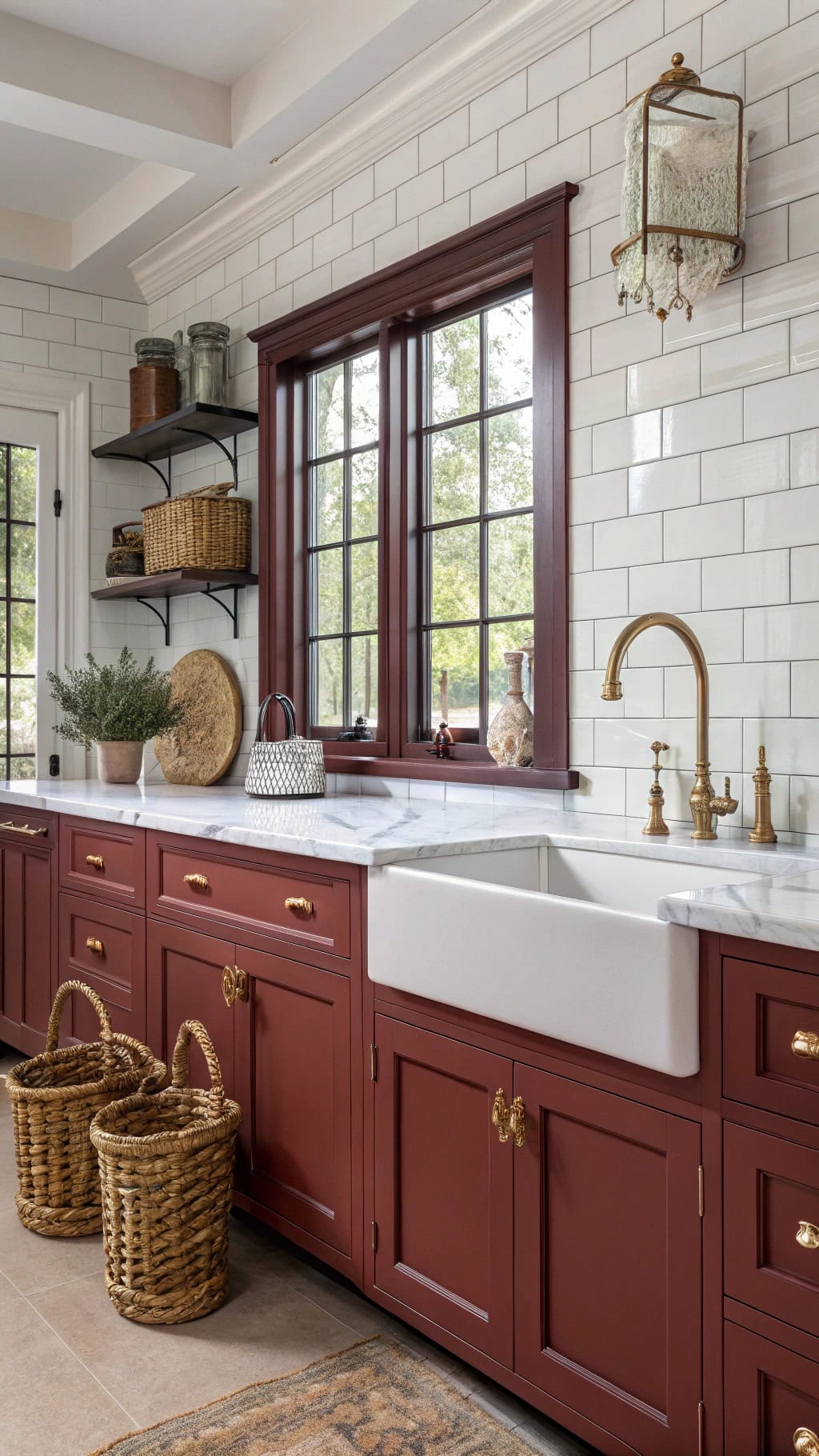 vintage glam with brass