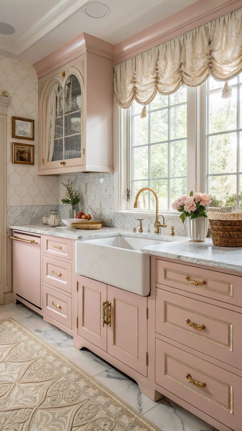 vintage glamour cabinet hardware