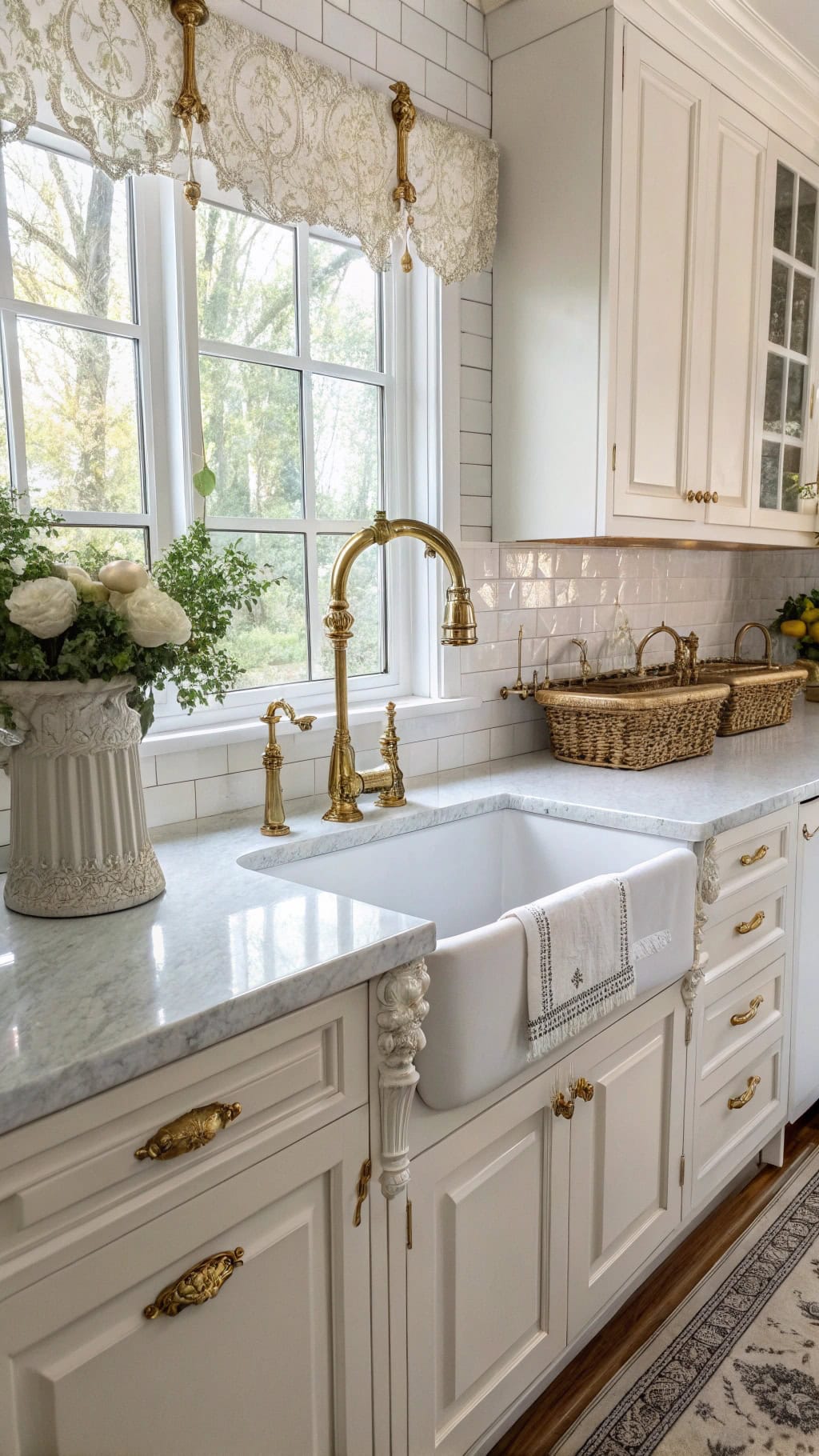 vintage luxury kitchen handles