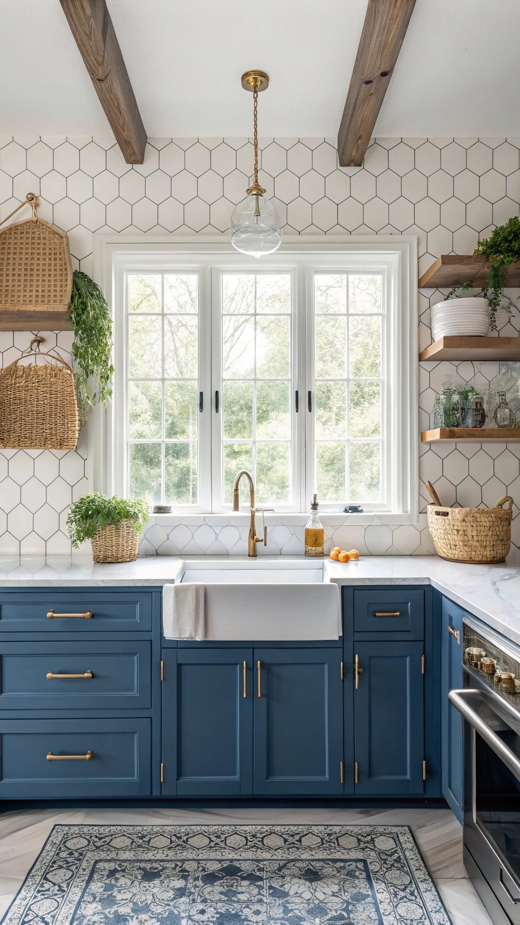 vintage tile backsplash styles