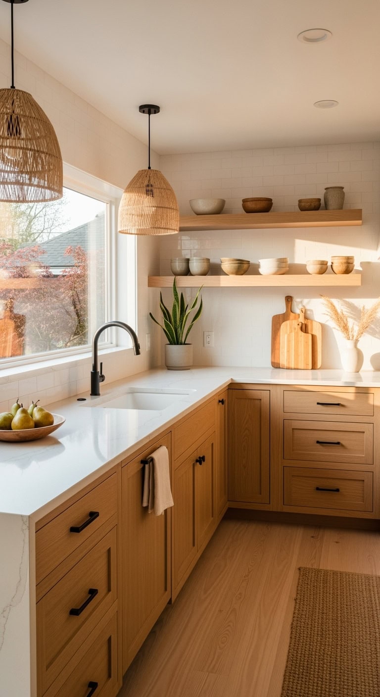 zen minimalist kitchen design