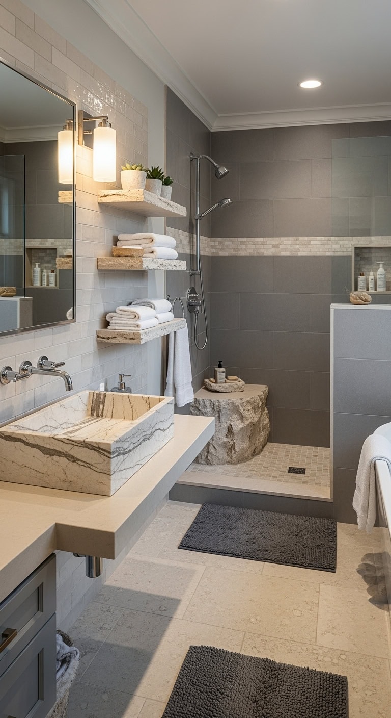 ancient roman luxury bathroom