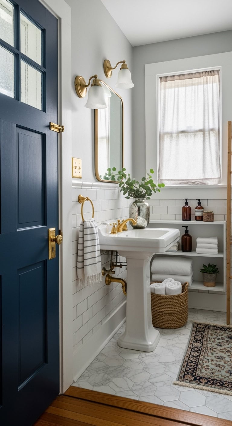 bold navy elegance