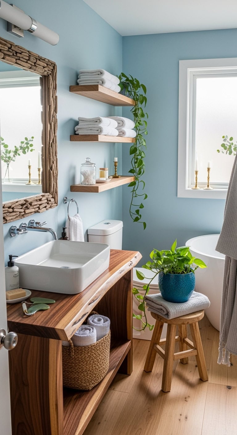 coastal cerulean organic sophistication