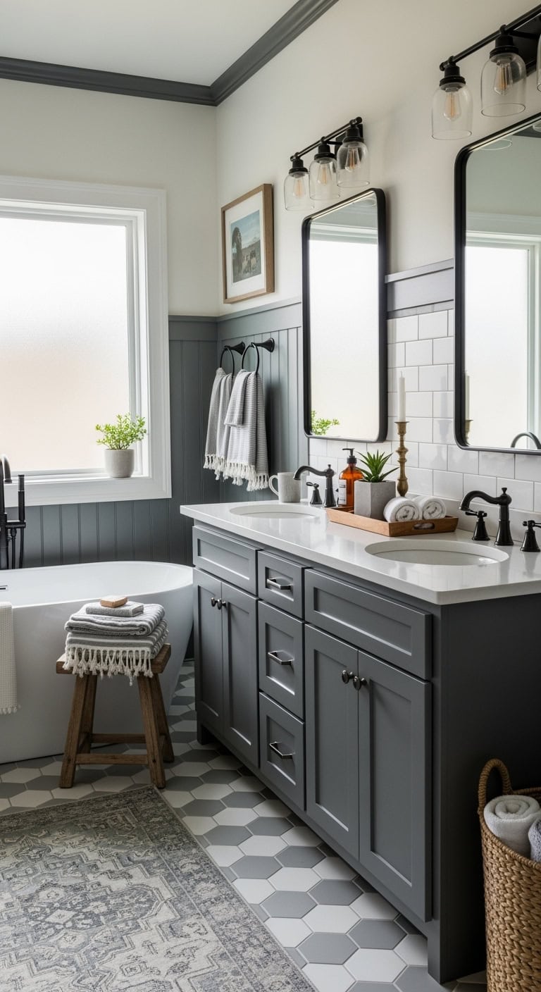 contrasting colors enhance spatial perception