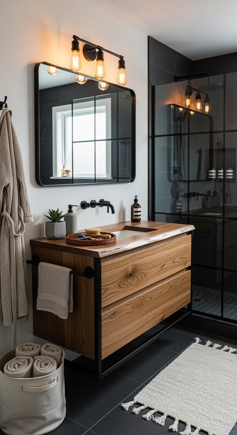 cozy industrial loft cabin aesthetic