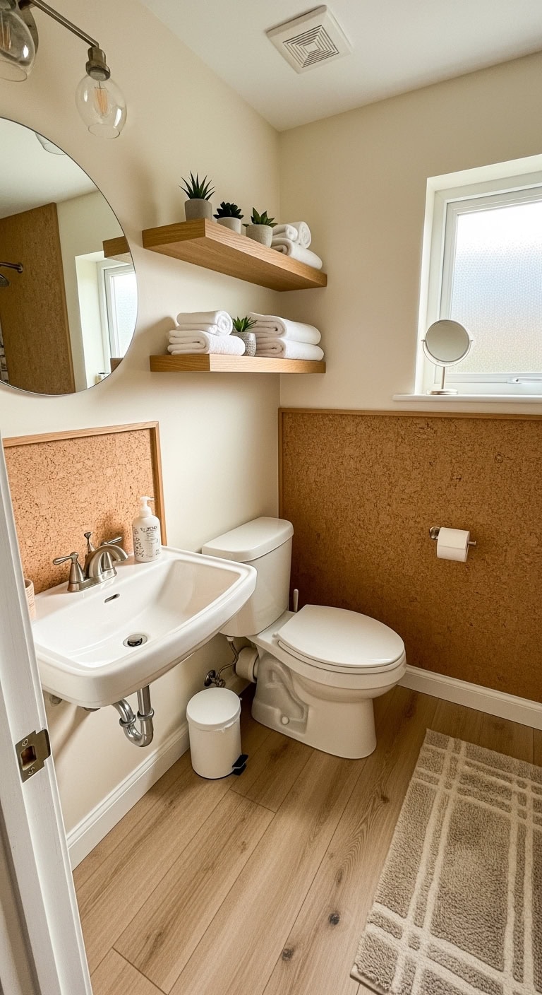 cozy water resistant sustainable bathroom wall panels