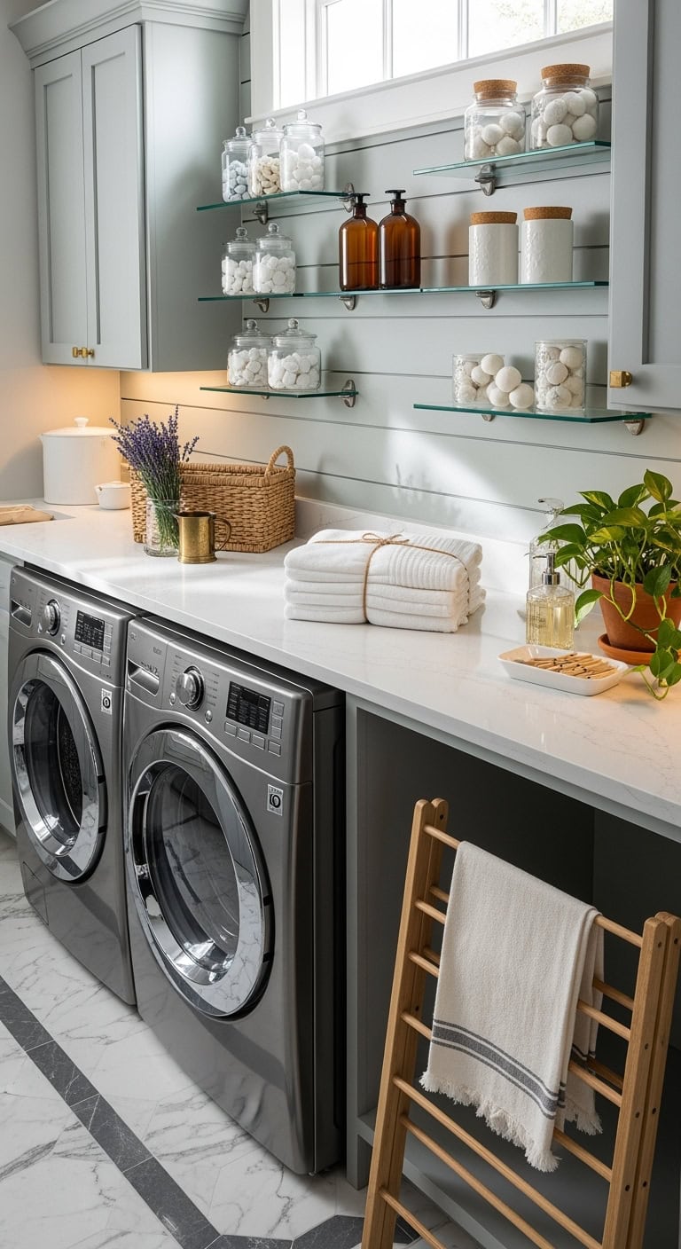 delight in detergent display decor