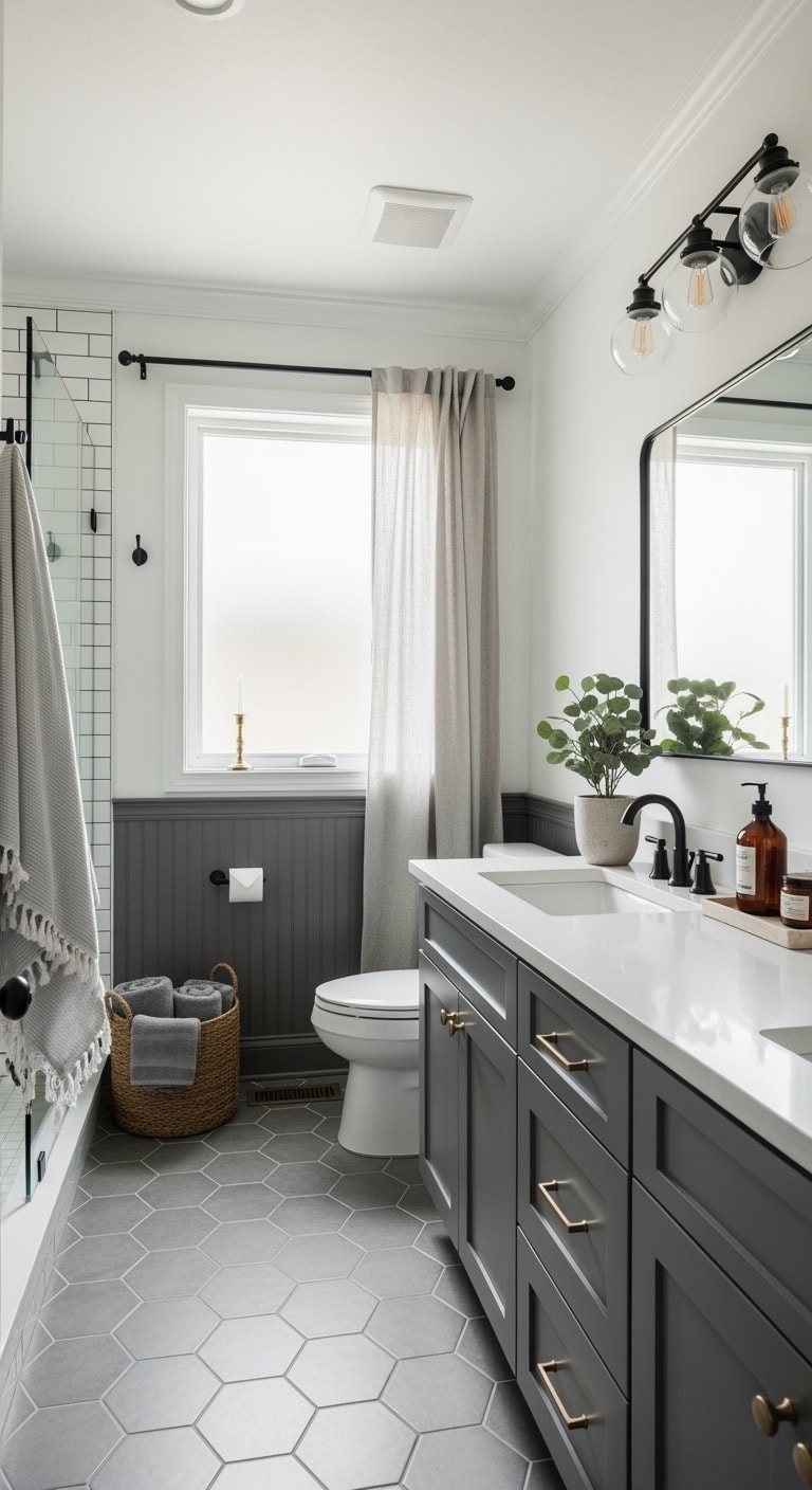 divide and conquer bathroom design