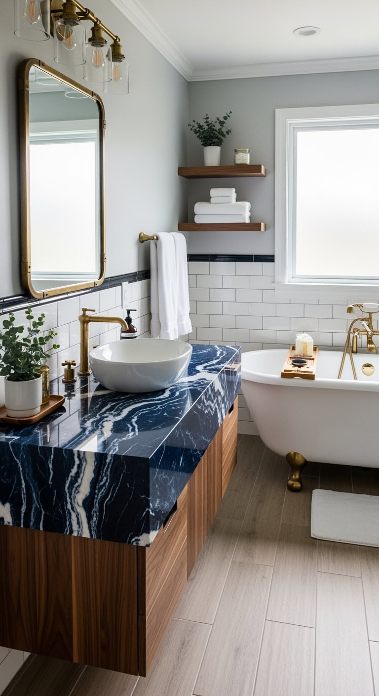 dramatic luxurious serene and balanced