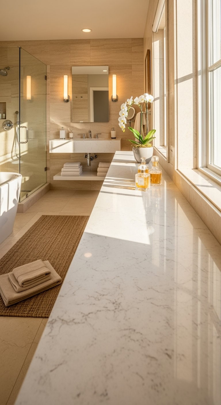 elegant durable versatile quartzite window sill
