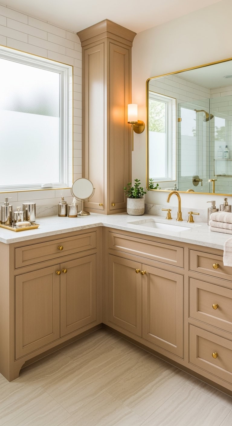 glamorous bathroom vanity design inspiration