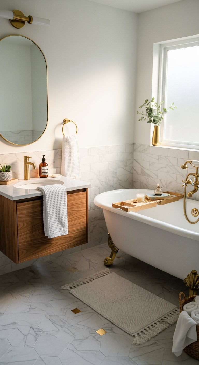 glamorous cinderella like bathtub transformation