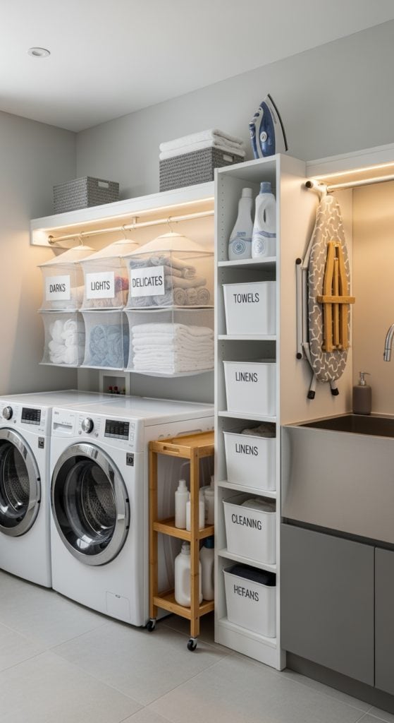 Which Apartment Laundry Room Organization Tricks Actually Work?