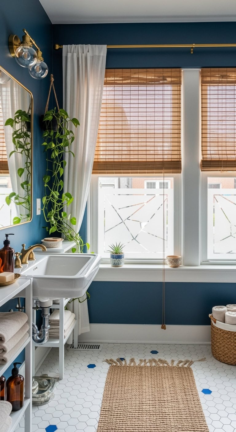 layered cerulean privacy design solution