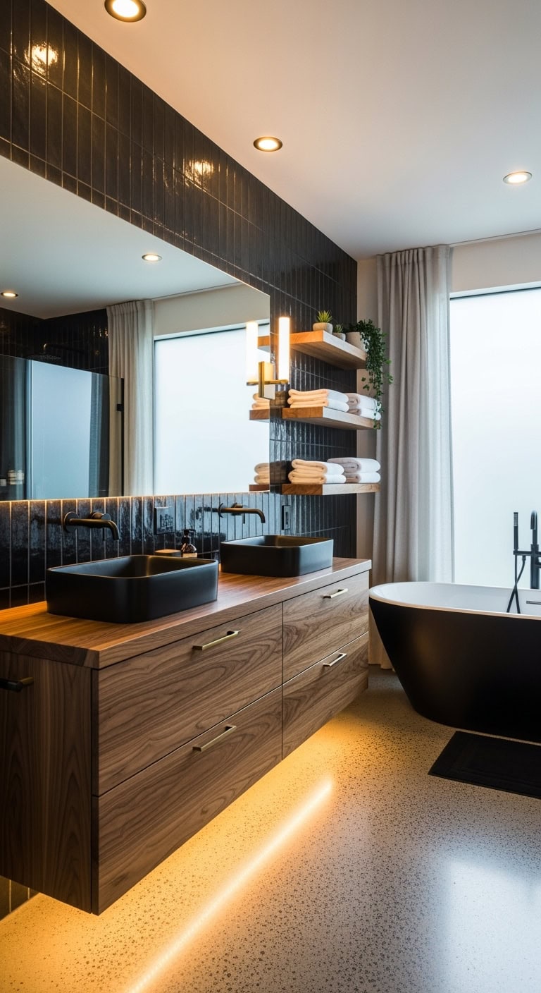 luxurious black faucet finish options