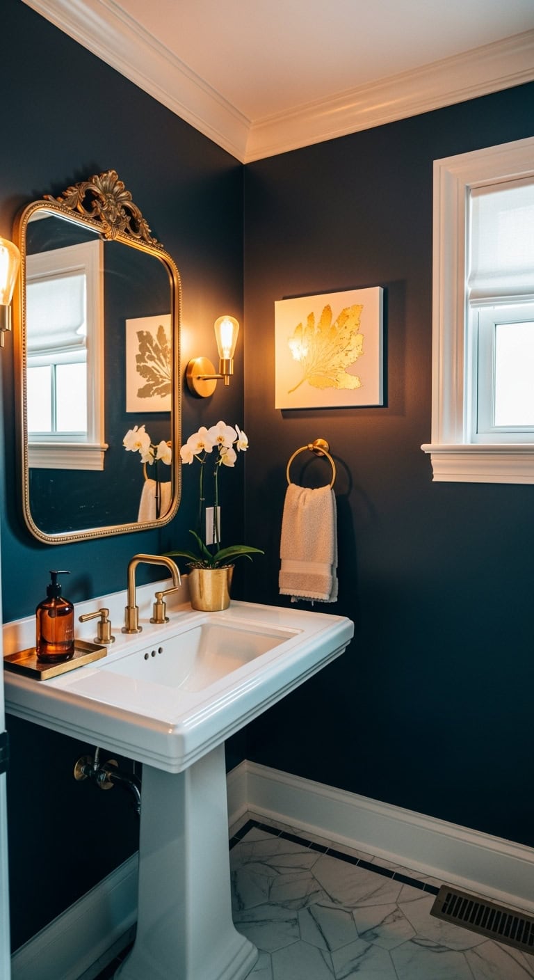 luxurious moody contrasted refined