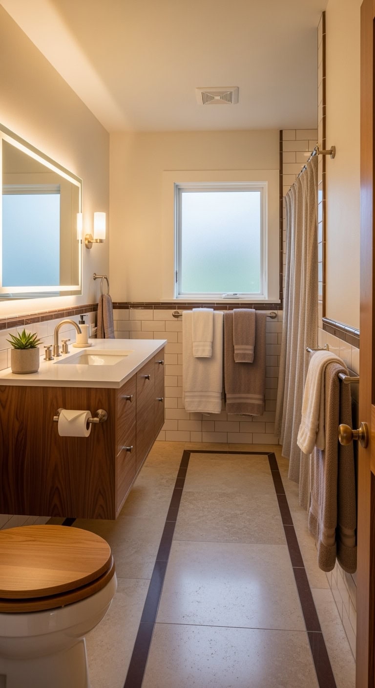 mocha grout transforms tile layouts