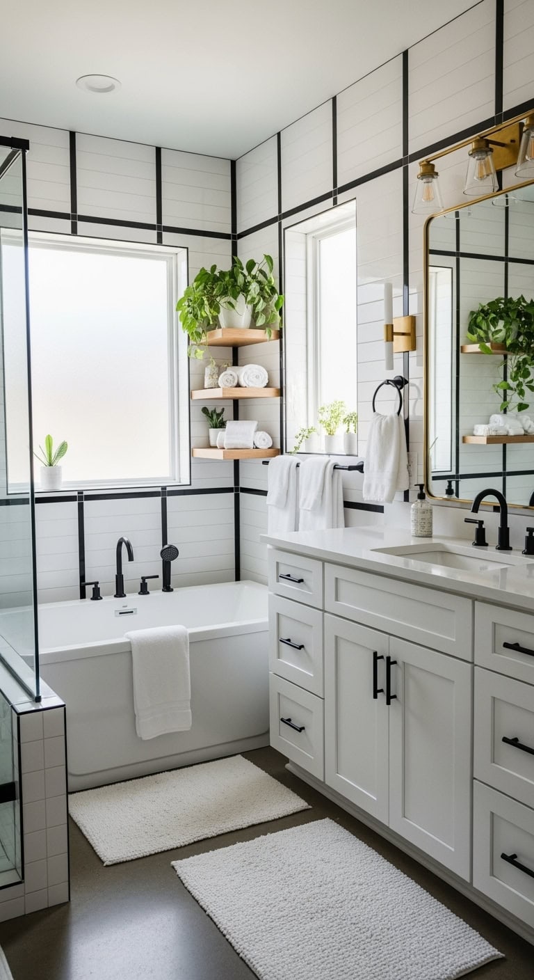 modern graphic tile statements