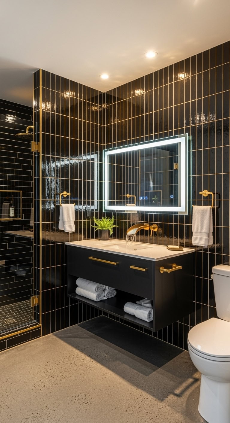 moody luxurious dramatic low maintenance