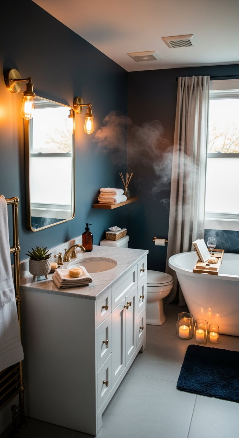 moody magical meditative evening ritual