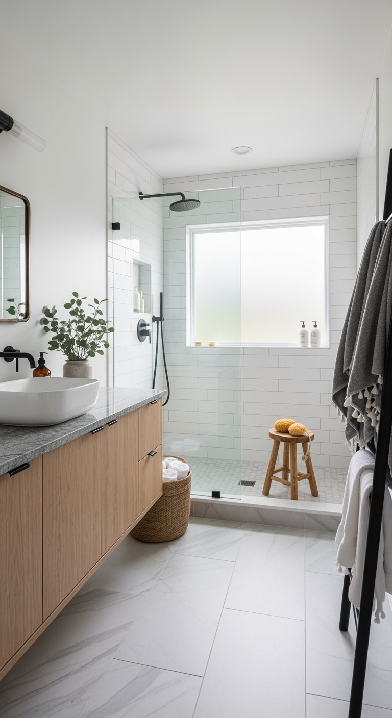 natural stone veining accents