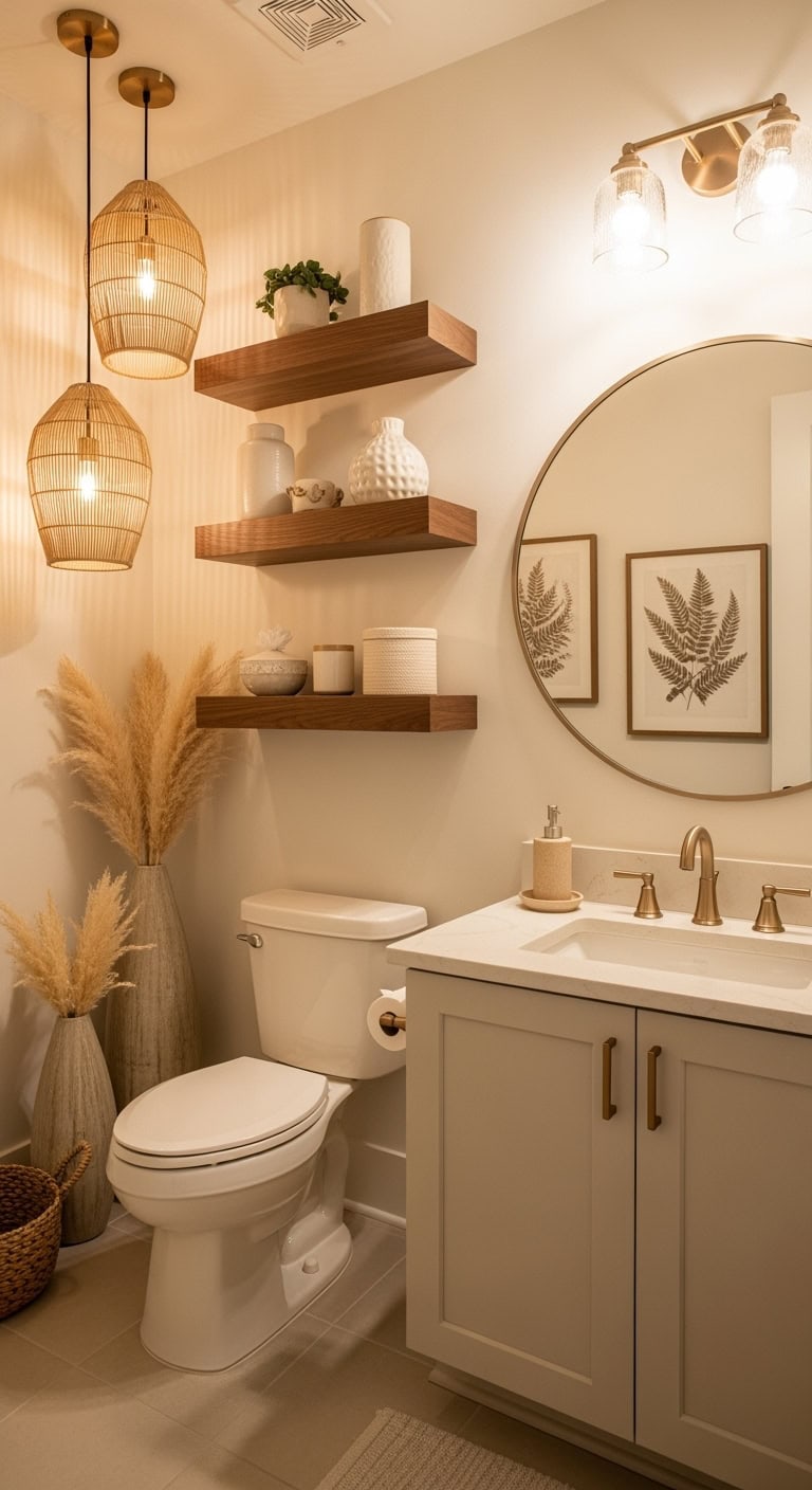 neutral aesthetic zen retreat