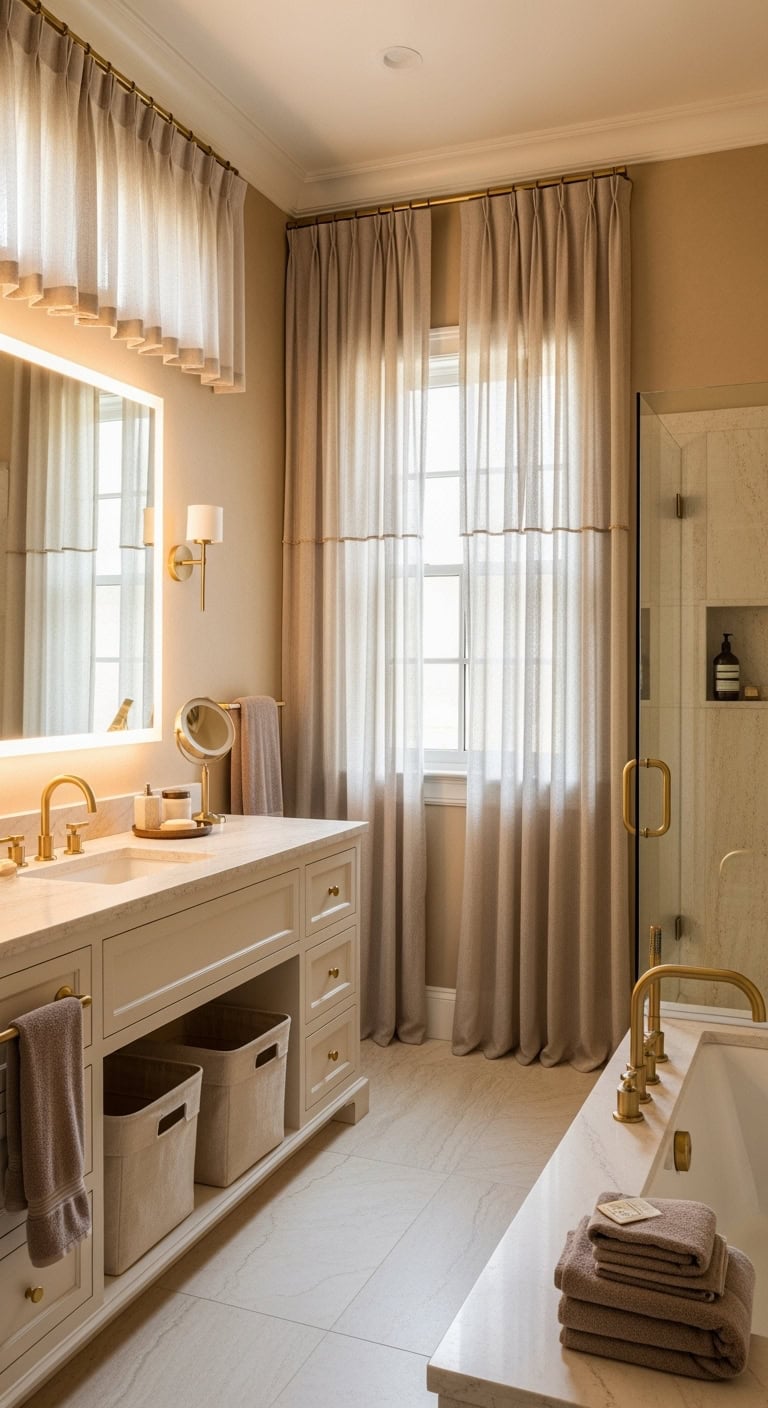 relaxing textural luxurious coordinated