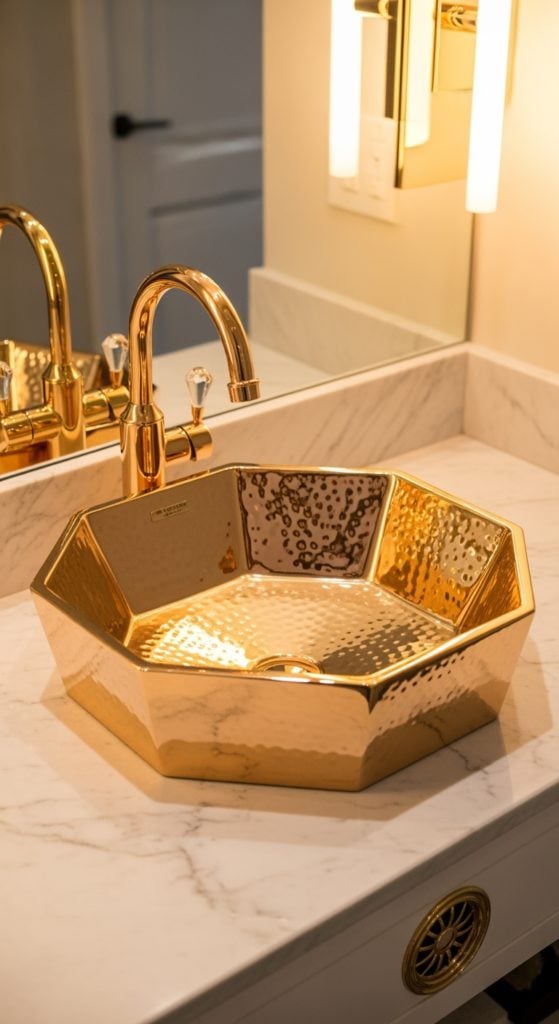 21 Most-Loved Rose Gold Bathroom