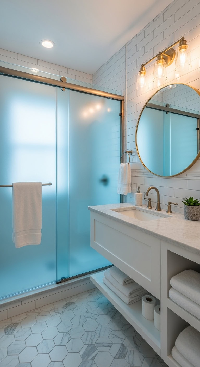 serene frameless light filtering easy clean