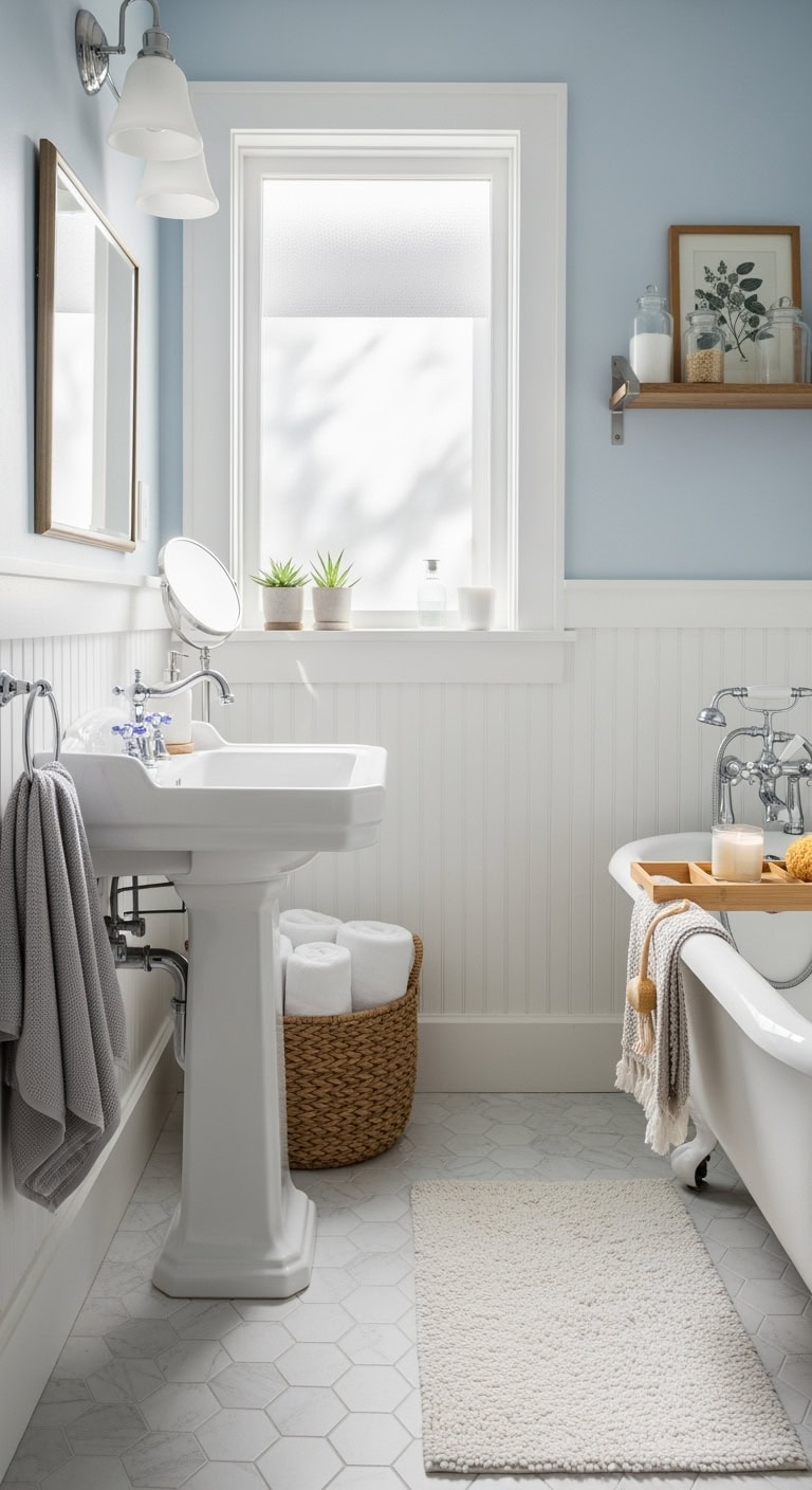simple delightful bathroom upgrades