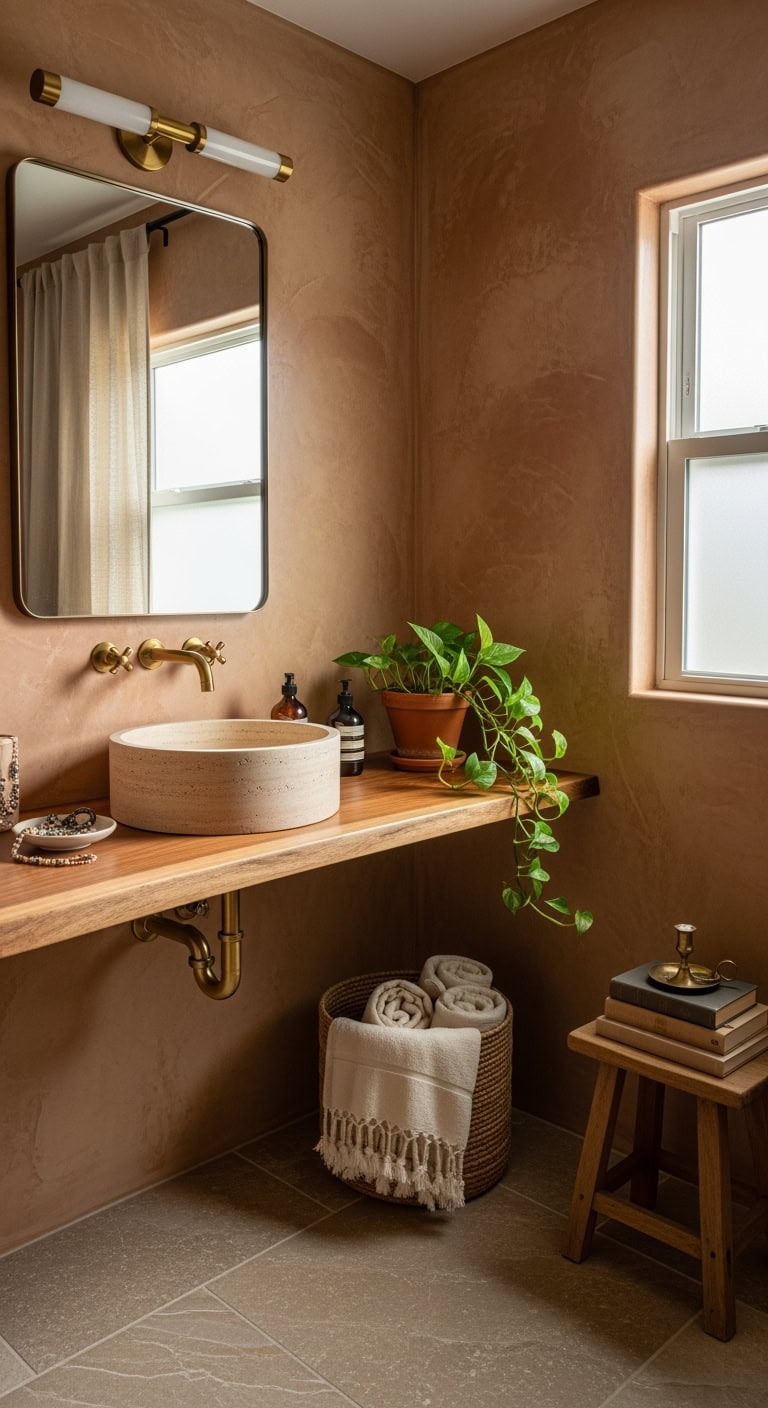smooth warm dreamy luxurious plaster walls