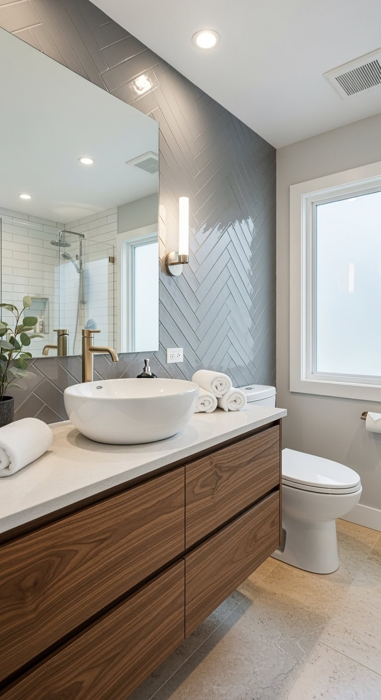 sophisticated modern vessel sink selection