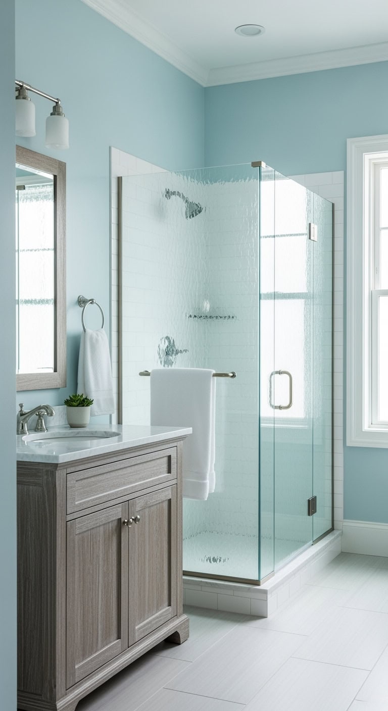 spa like private diffused light sanctuary