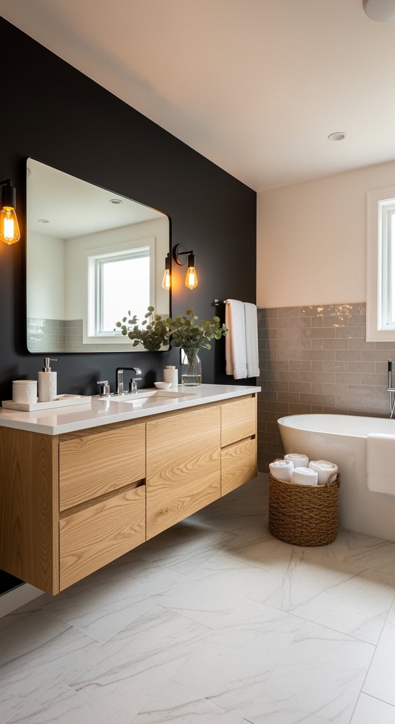 tranquil spa inspired bathroom transformation