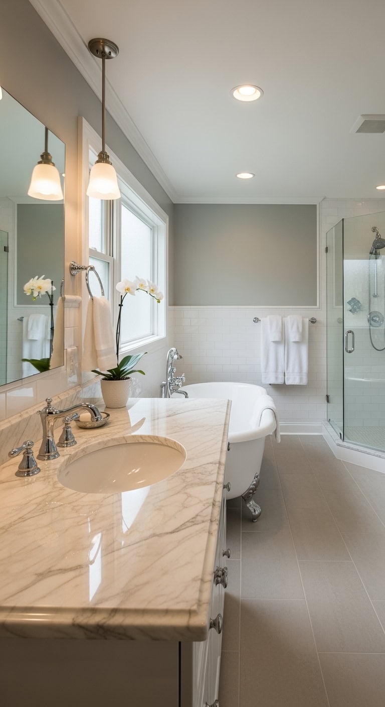 vanity countertop edge profiles luxury on a budget