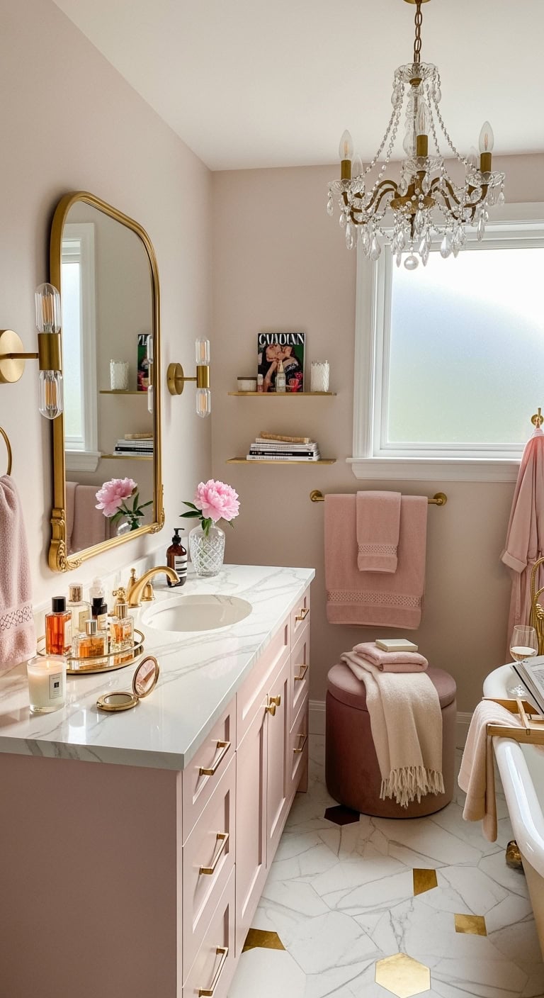 vintage hollywood glamour with modern flair