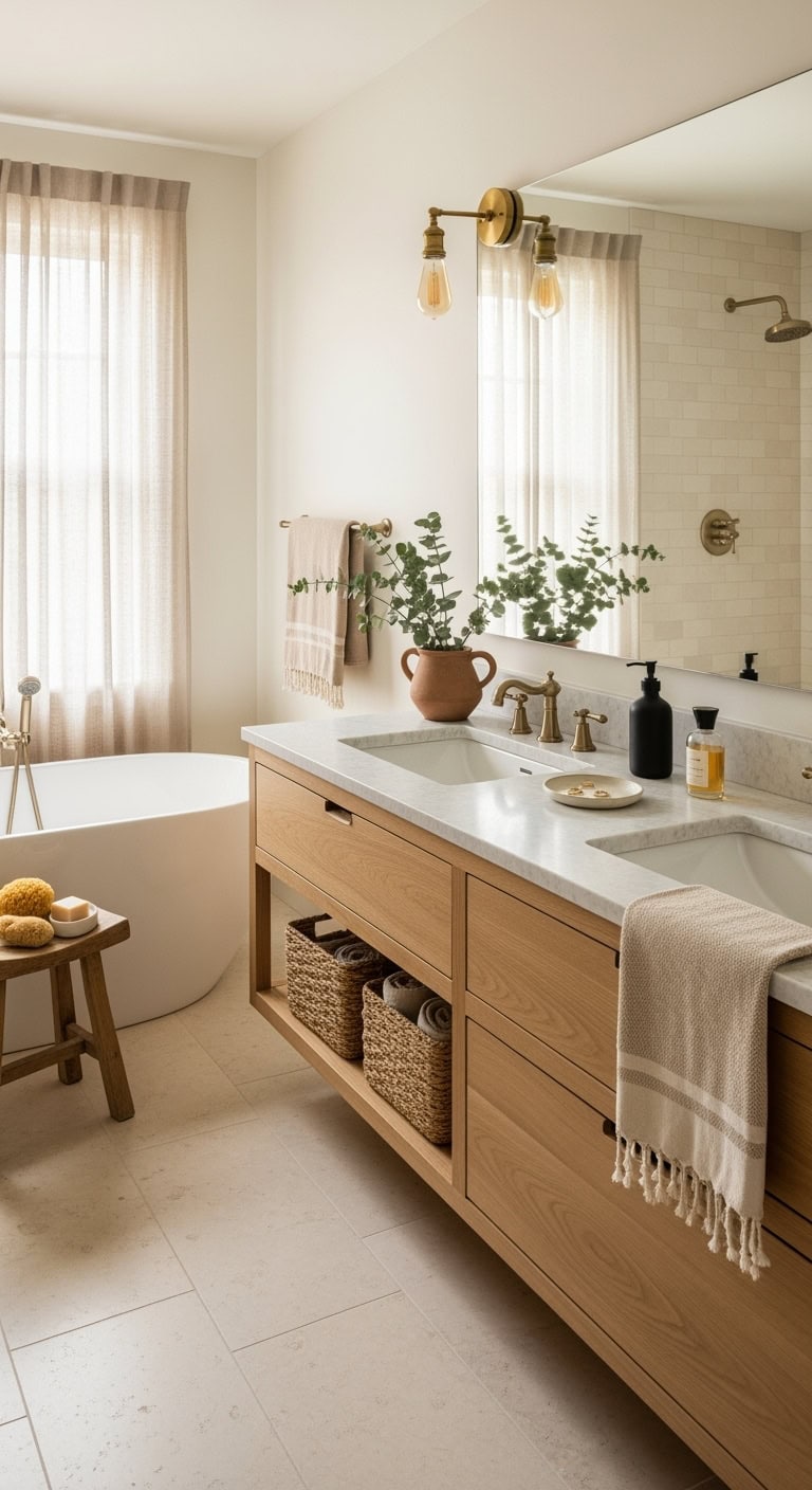 warm minimalist serene spa like