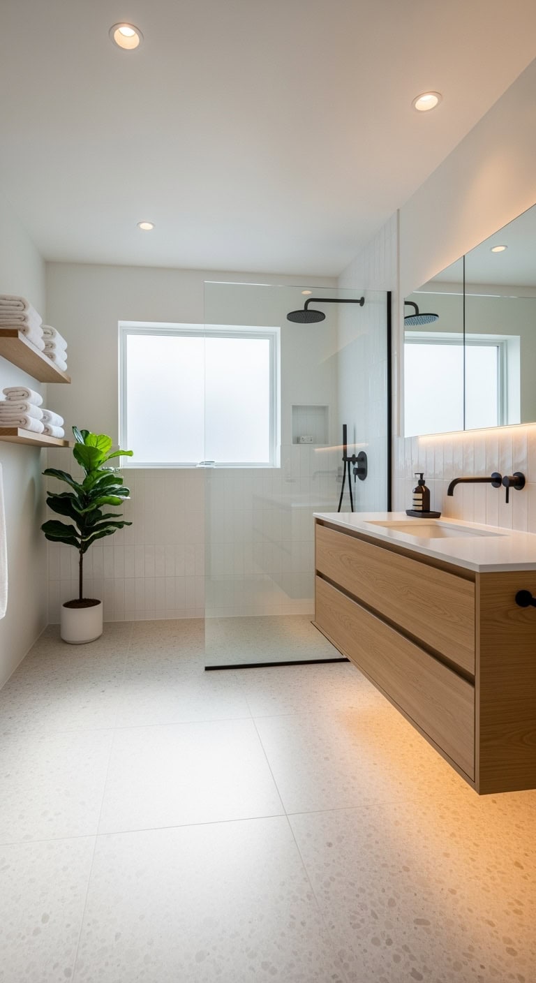 zen minimalist beige spa like