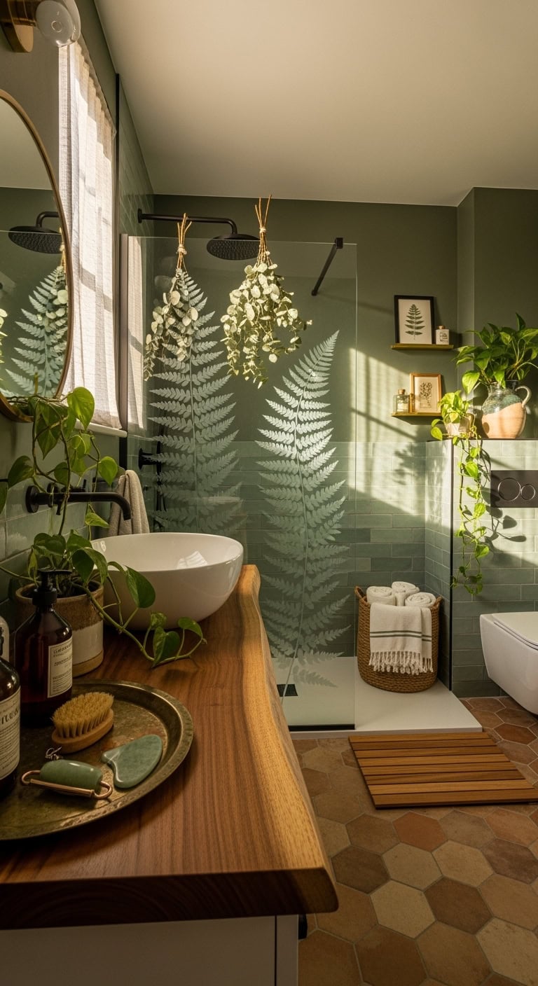 botanical minimalist natural retreat