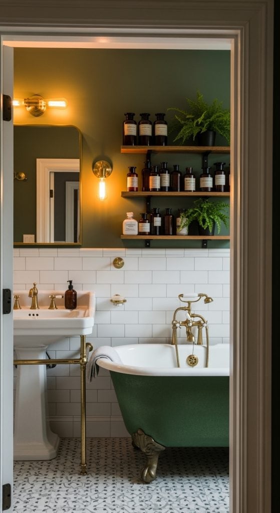 23 Best Forest Green Bathrooms