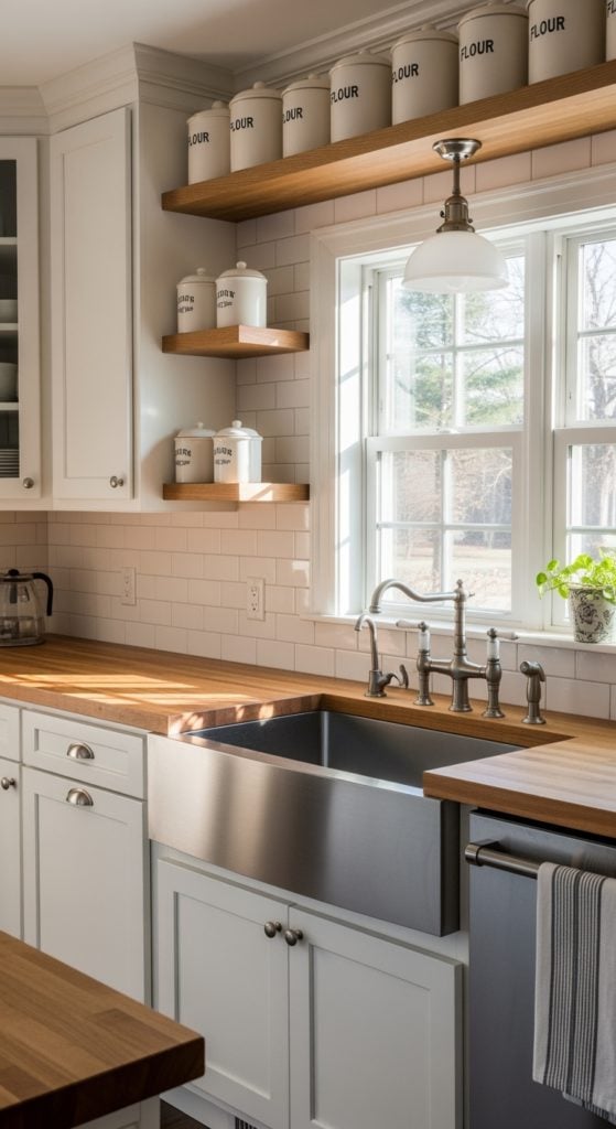 22 Inspiring White Farmhouse Kitchen Ideas You’ll Actually Want to Copy